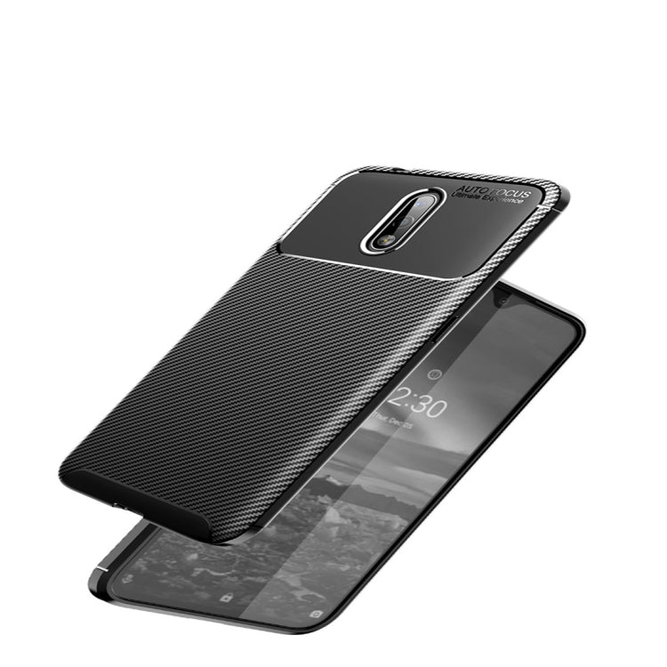 For Nokia 2.3 Carbon Fiber Texture Shockproof TPU Case