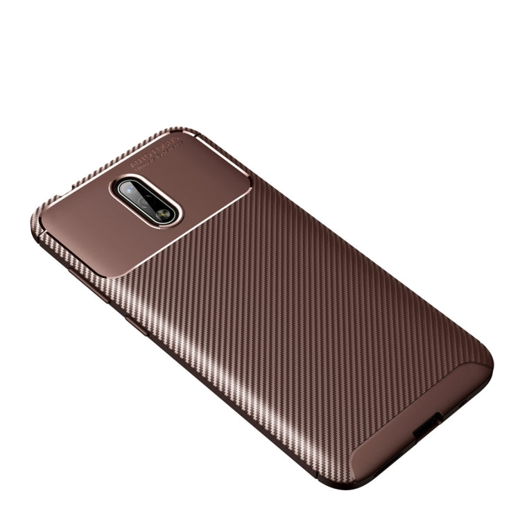 For Nokia 2.3 Carbon Fiber Texture Shockproof TPU Case