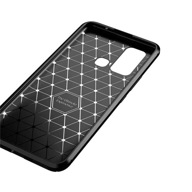For vivo Z6 Carbon Fiber Texture Shockproof TPU Case
