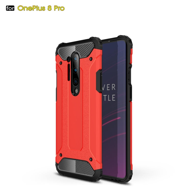 For OnePlus 8 Pro Magic Armor TPU + PC Combination Case