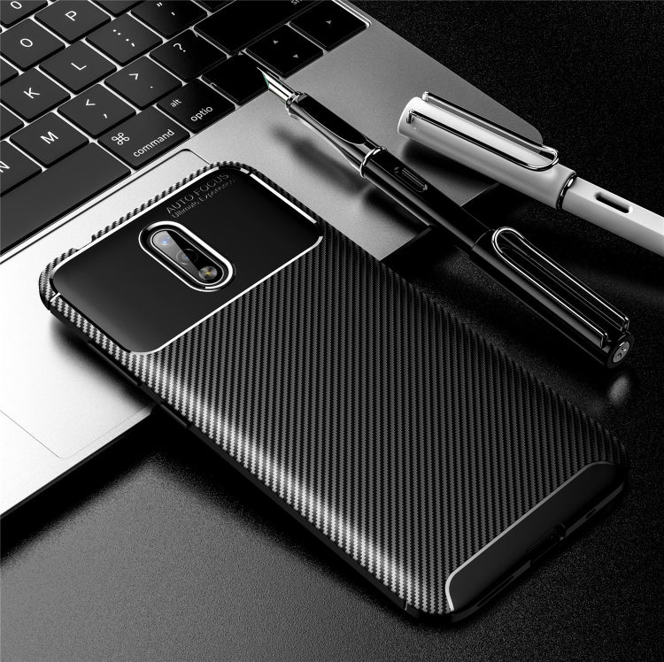 For NOKIA 2.3 Carbon Fiber Texture Shockproof TPU Case