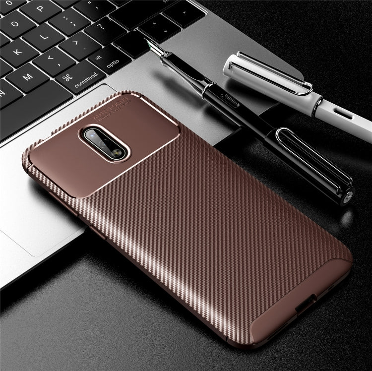 For NOKIA 2.3 Carbon Fiber Texture Shockproof TPU Case