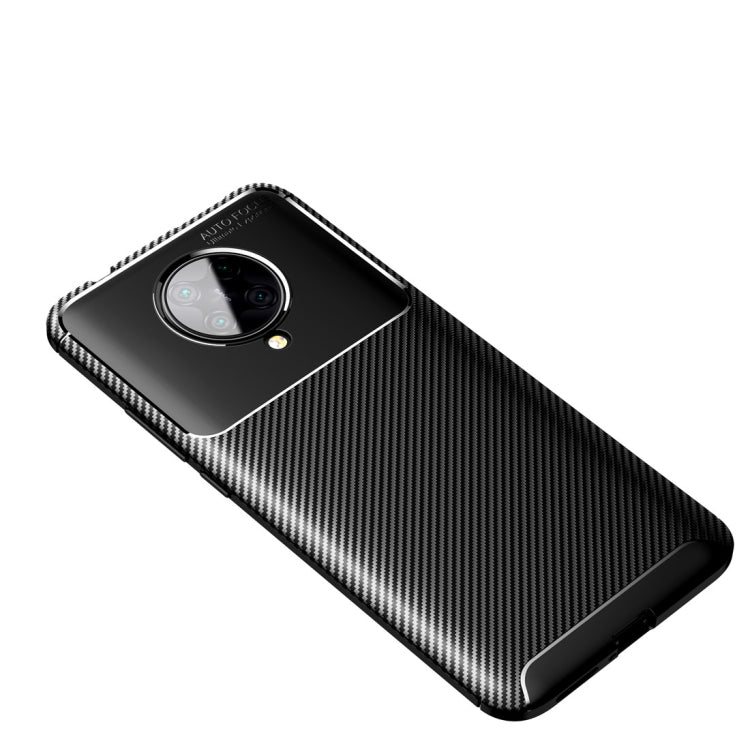 For Xiaomi Redmi K30 Pro Carbon Fiber Texture Shockproof TPU Case