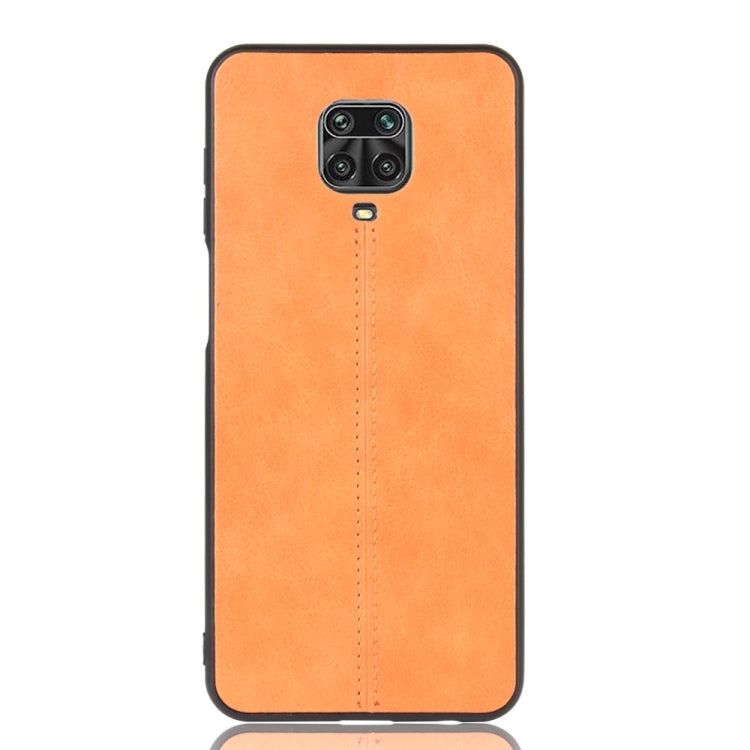 For Xiaomi Redmi Note 9 Pro / Note 9s / Note 9 Pro Max Shockproof Sewing Cow Pattern Skin PC + PU + TPU Case