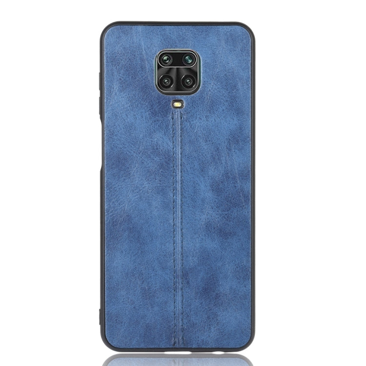 For Xiaomi Redmi Note 9 Pro / Note 9s / Note 9 Pro Max Shockproof Sewing Cow Pattern Skin PC + PU + TPU Case