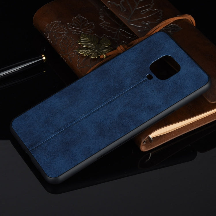 For Xiaomi Redmi Note 9 Pro / Note 9s / Note 9 Pro Max Shockproof Sewing Cow Pattern Skin PC + PU + TPU Case