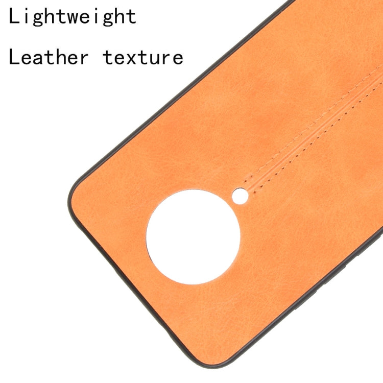 For Xiaomi Redmi K30 Pro Shockproof Sewing Cow Pattern Skin PC + PU + TPU Case