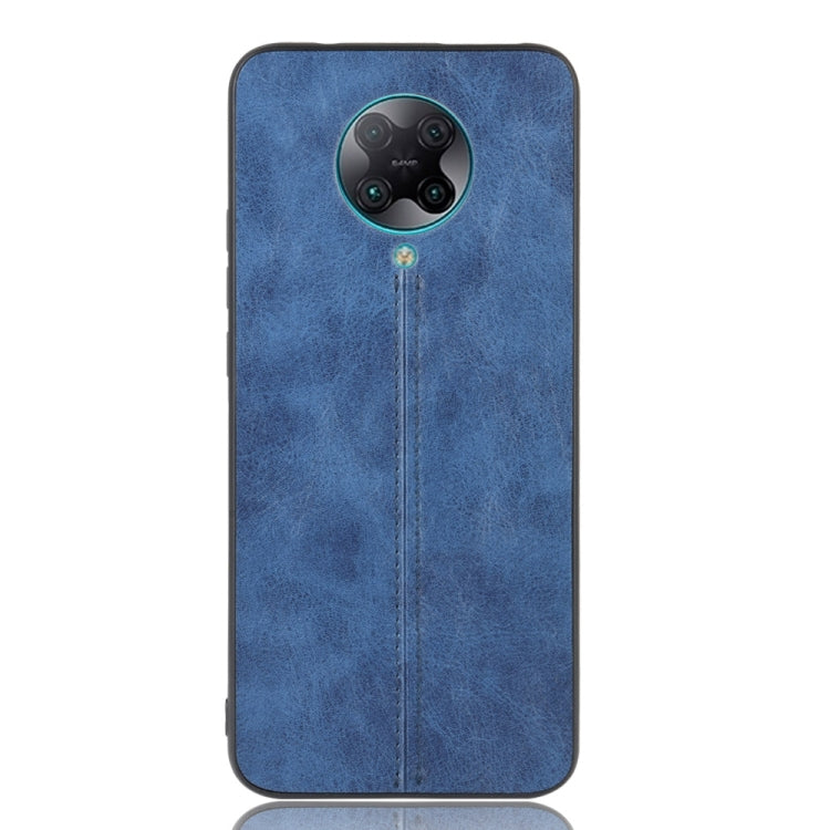 For Xiaomi Redmi K30 Pro Shockproof Sewing Cow Pattern Skin PC + PU + TPU Case