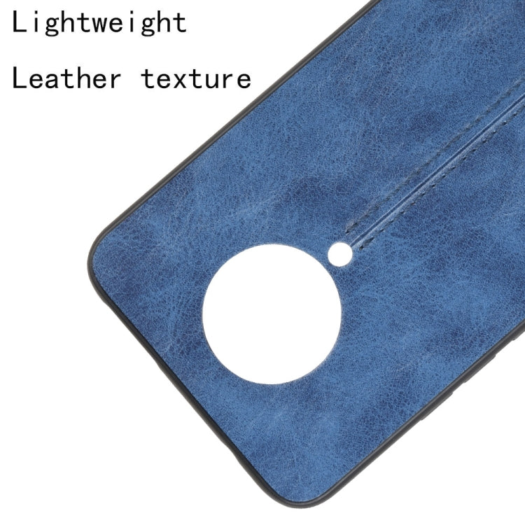 For Xiaomi Redmi K30 Pro Shockproof Sewing Cow Pattern Skin PC + PU + TPU Case