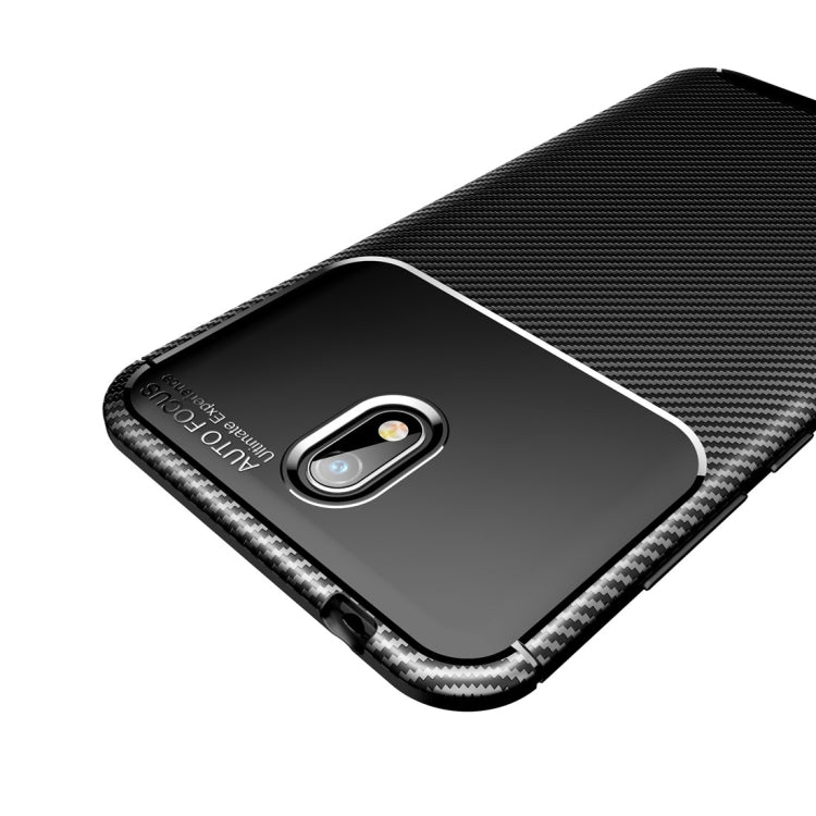 For Nokia C1 Carbon Fiber Texture Shockproof TPU Case
