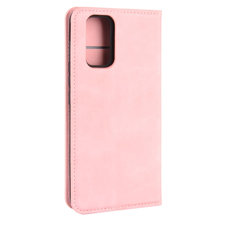 For vivo iQOO 3 5G Retro-skin Business Magnetic Suction Leather Case with Holder & Card Slots & Wallet