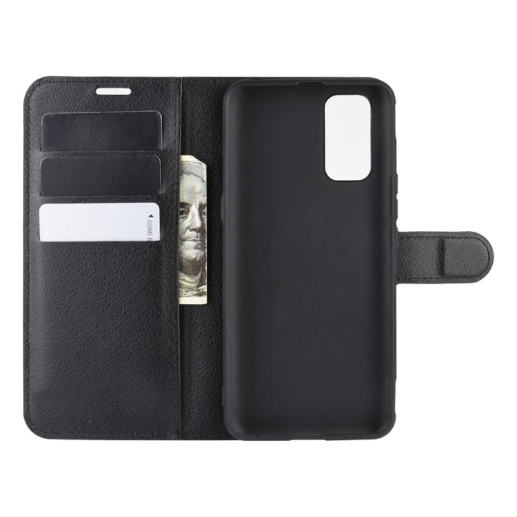 For vivo iQOO 3 5G Litchi Texture Horizontal Flip Protective Case with Holder & Card Slots & Wallet
