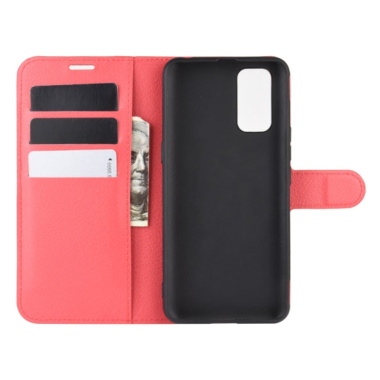 For vivo iQOO 3 5G Litchi Texture Horizontal Flip Protective Case with Holder & Card Slots & Wallet