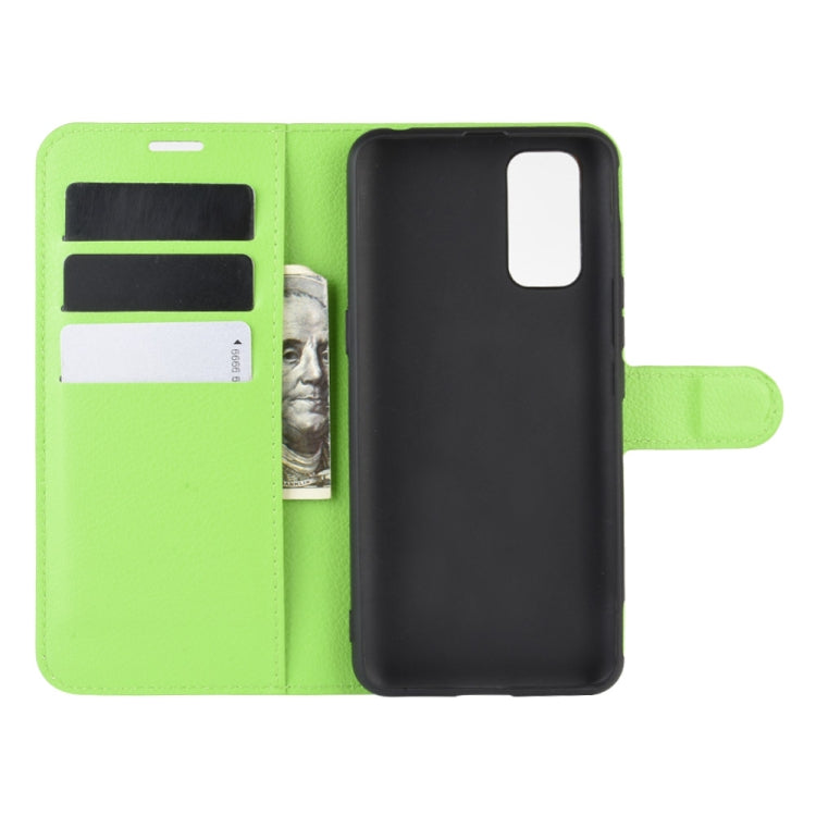 For vivo iQOO 3 5G Litchi Texture Horizontal Flip Protective Case with Holder & Card Slots & Wallet