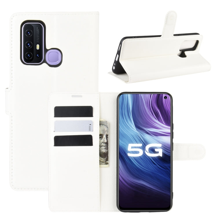For vivo Z6 5G Litchi Texture Horizontal Flip Protective Case with Holder & Card Slots & Wallet
