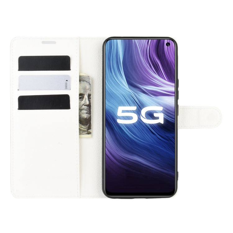 For vivo Z6 5G Litchi Texture Horizontal Flip Protective Case with Holder & Card Slots & Wallet