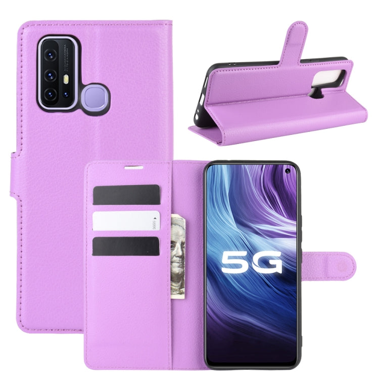For vivo Z6 5G Litchi Texture Horizontal Flip Protective Case with Holder & Card Slots & Wallet