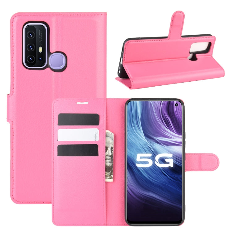 For vivo Z6 5G Litchi Texture Horizontal Flip Protective Case with Holder & Card Slots & Wallet