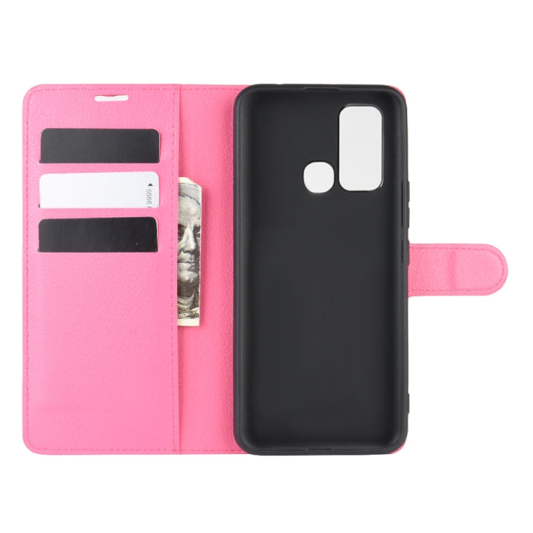 For vivo Z6 5G Litchi Texture Horizontal Flip Protective Case with Holder & Card Slots & Wallet