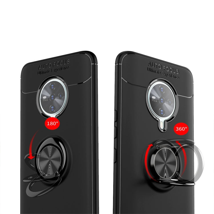 For Vivo S6 Metal Ring Holder 360 Degree Rotating TPU Case