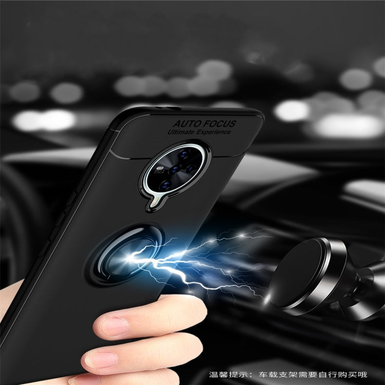 For Vivo S6 Metal Ring Holder 360 Degree Rotating TPU Case