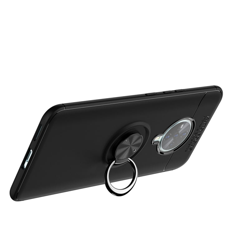 For Vivo S6 Metal Ring Holder 360 Degree Rotating TPU Case