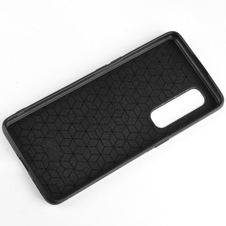 For Oppo Find X2 Pro Regular Version  Shockproof Sewing Cow Pattern Skin PC + PU + TPU Case