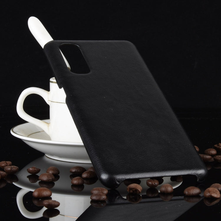 For Oppo Find X2 Shockproof Litchi Texture PC + PU Case