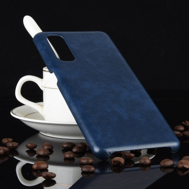 For Oppo Find X2 Shockproof Litchi Texture PC + PU Case