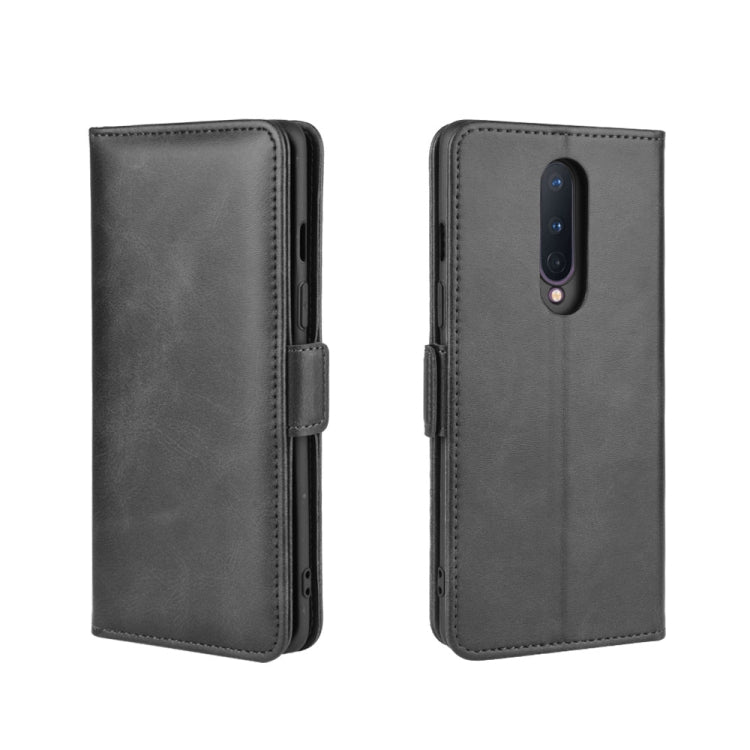 For OnePlus 8 Dual-side Magnetic Buckle Horizontal Flip Leather Case with Holder & Card Slots & Wallet