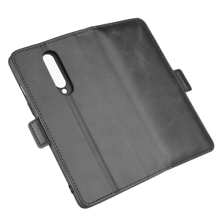 For OnePlus 8 Dual-side Magnetic Buckle Horizontal Flip Leather Case with Holder & Card Slots & Wallet