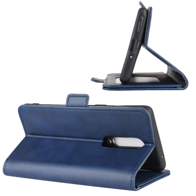 For OnePlus 8 Dual-side Magnetic Buckle Horizontal Flip Leather Case with Holder & Card Slots & Wallet