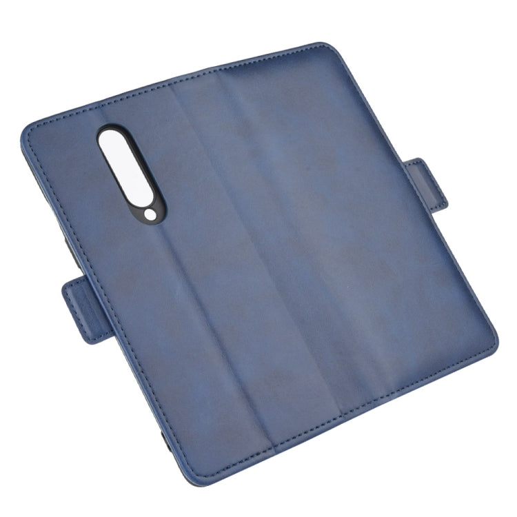 For OnePlus 8 Dual-side Magnetic Buckle Horizontal Flip Leather Case with Holder & Card Slots & Wallet