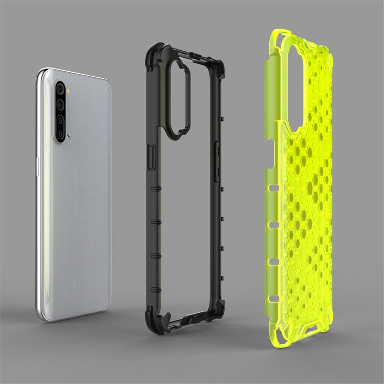 For OPPO Reno3 5G Shockproof Honeycomb PC + TPU Case