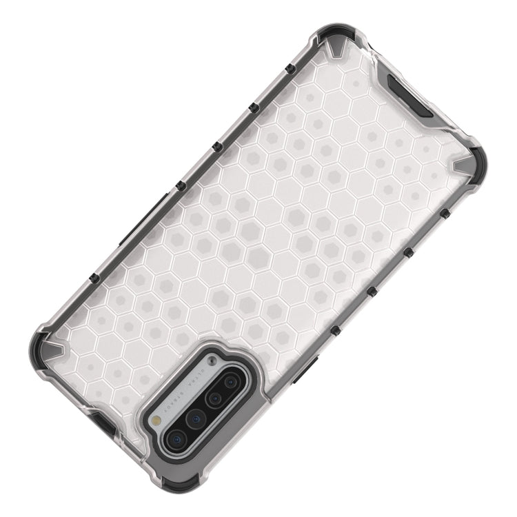 For OPPO Reno3 5G Shockproof Honeycomb PC + TPU Case