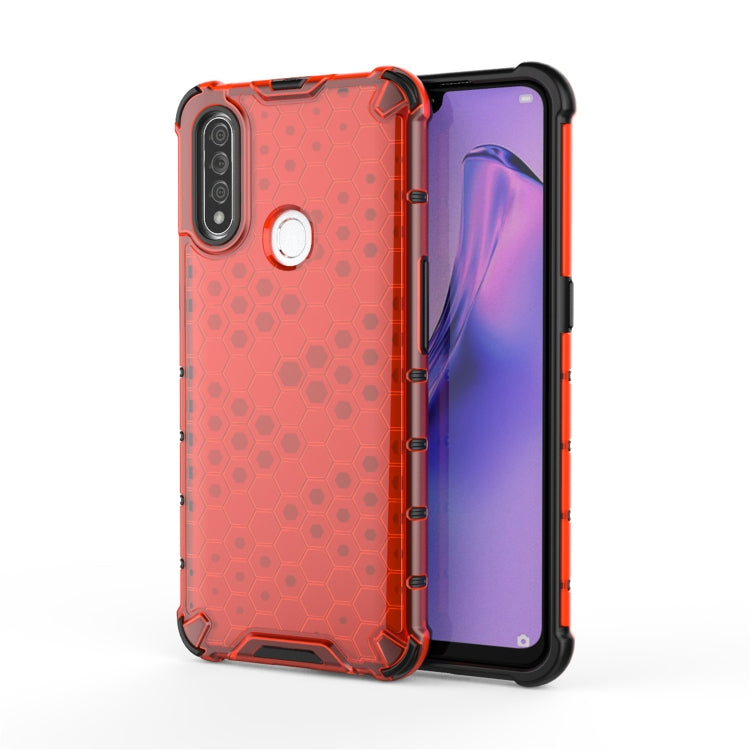 For OPPO A8/A31 Shockproof Honeycomb PC + TPU Case