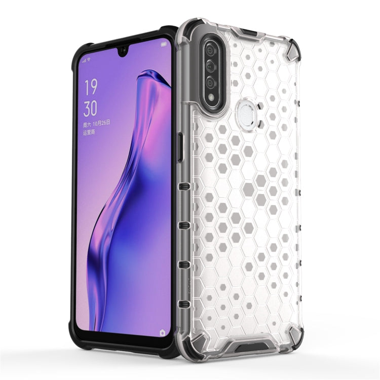 For OPPO A8/A31 Shockproof Honeycomb PC + TPU Case