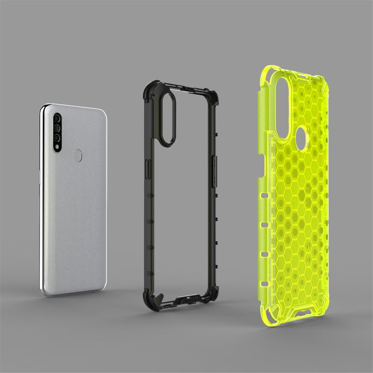 For OPPO A8/A31 Shockproof Honeycomb PC + TPU Case