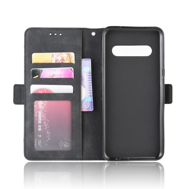 For LG V60 ThinQ 5G Wallet Style Skin Feel Calf Pattern Leather Case ,with Separate Card Slot