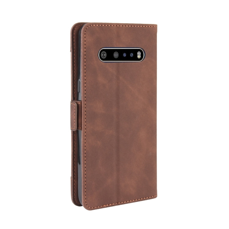 For LG V60 ThinQ 5G Wallet Style Skin Feel Calf Pattern Leather Case ,with Separate Card Slot