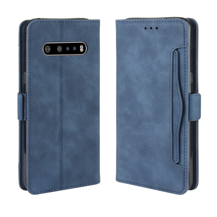 For LG V60 ThinQ 5G Wallet Style Skin Feel Calf Pattern Leather Case ,with Separate Card Slot