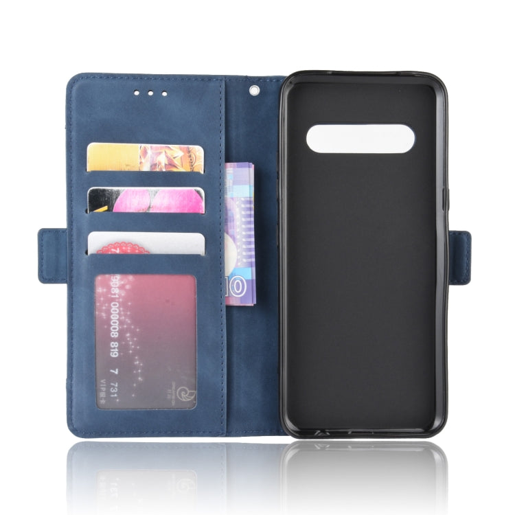 For LG V60 ThinQ 5G Wallet Style Skin Feel Calf Pattern Leather Case ,with Separate Card Slot