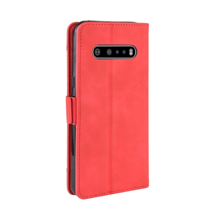 For LG V60 ThinQ 5G Wallet Style Skin Feel Calf Pattern Leather Case ,with Separate Card Slot