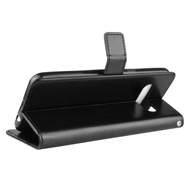 For LG V60 ThinQ 5G Retro Crazy Horse Texture Horizontal Flip Leather Case , with Holder & Card Slots & Photo Frame