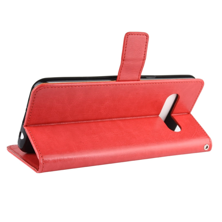 For LG V60 ThinQ 5G Retro Crazy Horse Texture Horizontal Flip Leather Case , with Holder & Card Slots & Photo Frame