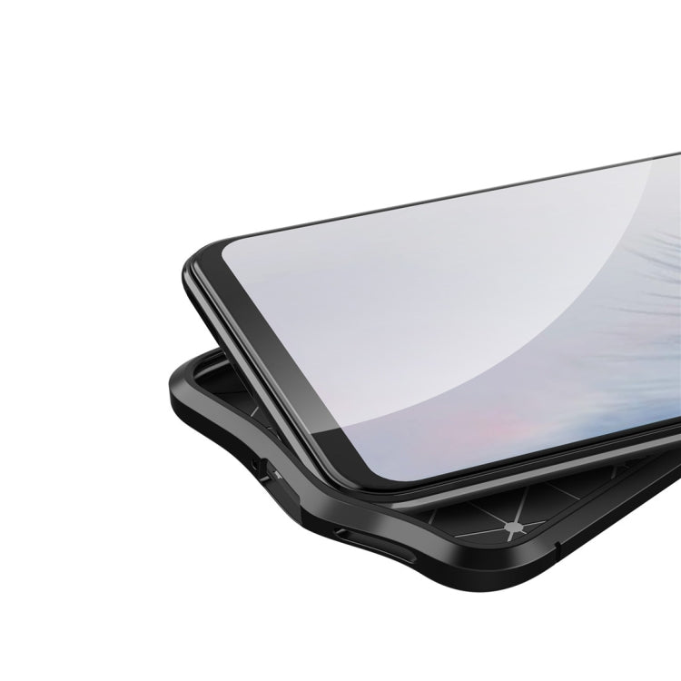 For Vivo S6 Litchi Texture TPU Shockproof Case