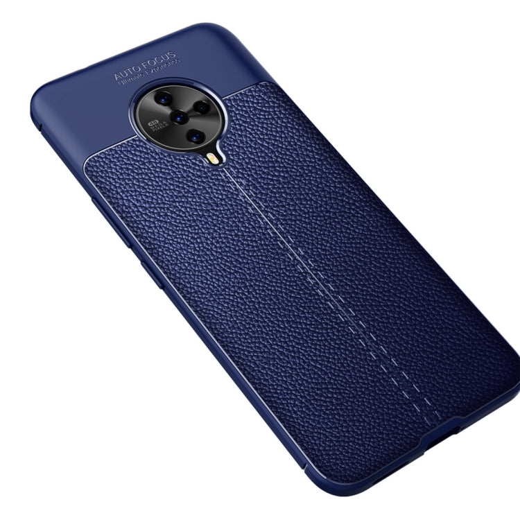 For Vivo S6 Litchi Texture TPU Shockproof Case