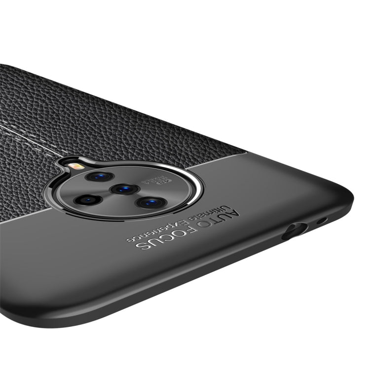 For Vivo S6 Litchi Texture TPU Shockproof Case