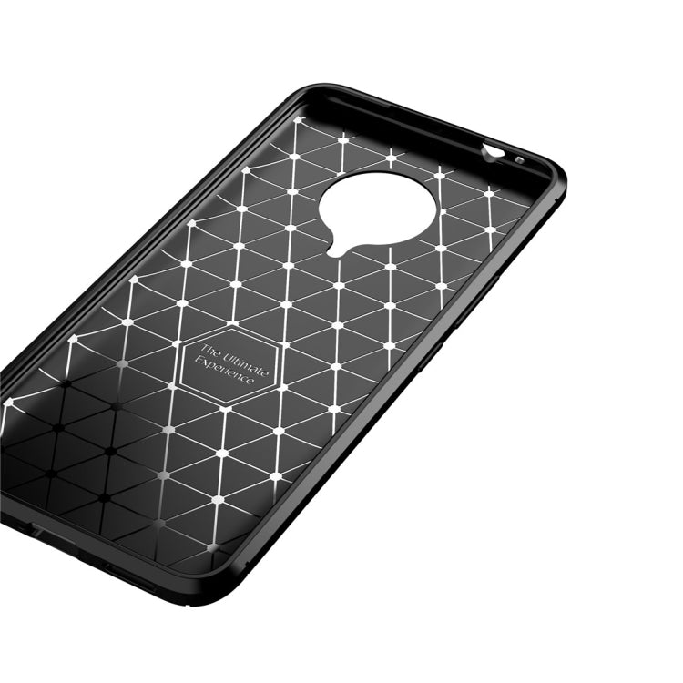 For vivo S6 Carbon Fiber Texture Shockproof TPU Case