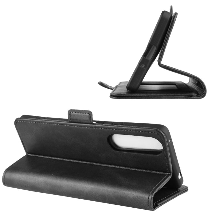 For Sony Xperia 1 II Dual-side Magnetic Buckle Horizontal Flip Leather Case with Holder & Card Slots & Wallet